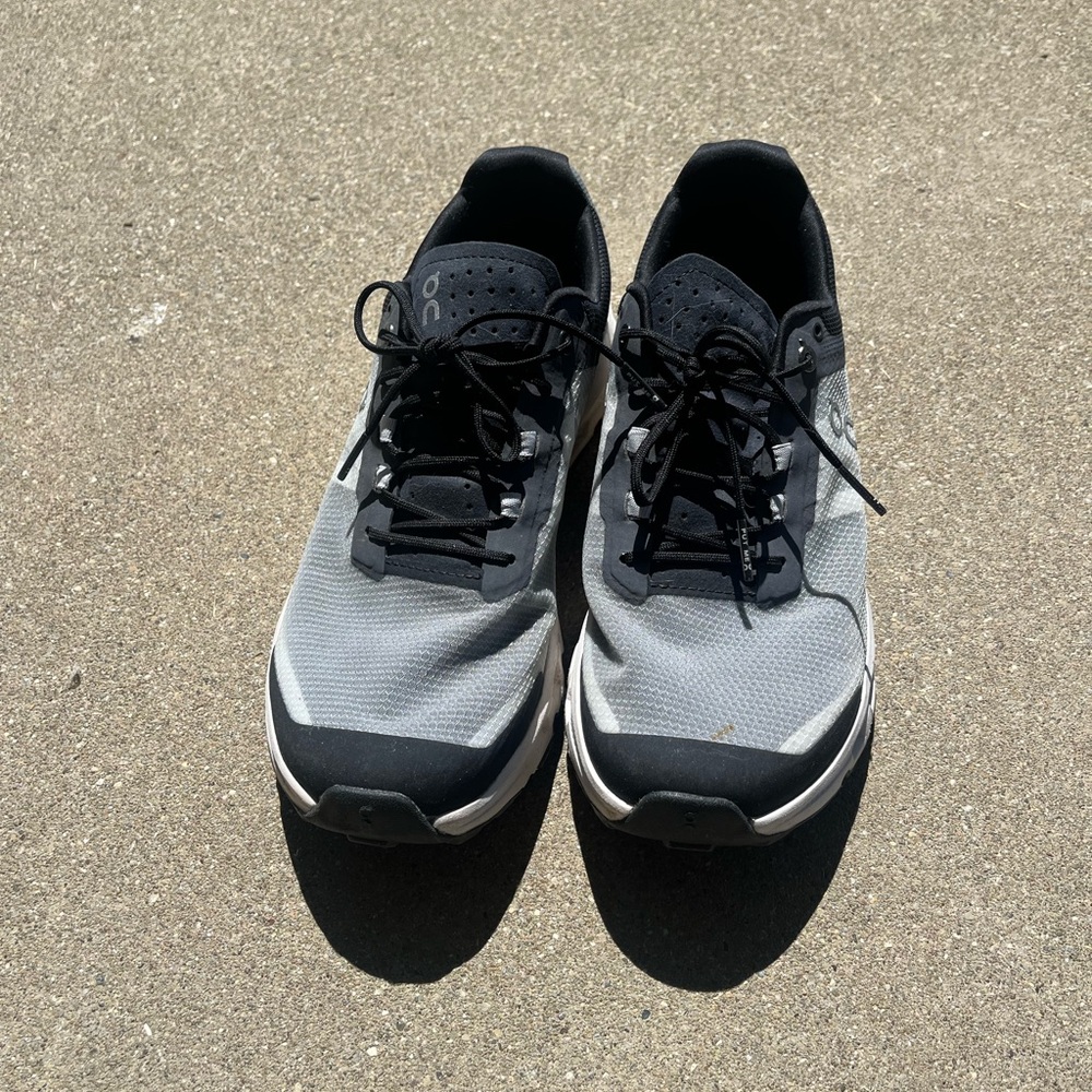 Women’s OnCloud Cloudvista black/grey/white size 10